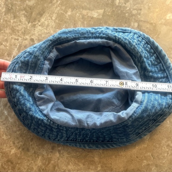 Vintage Arlin Denim Bucket Hat - Blue - Picture 3 of 3